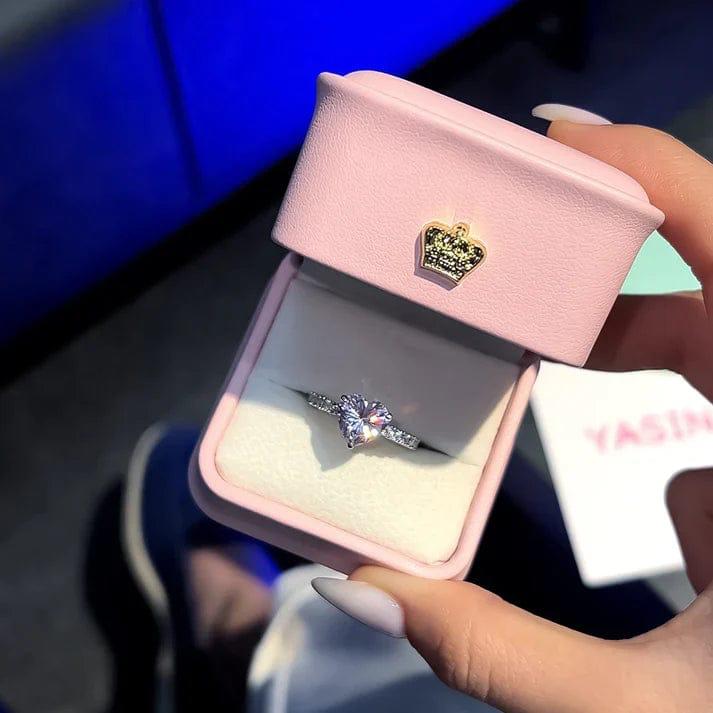 Heart Diamond Ring