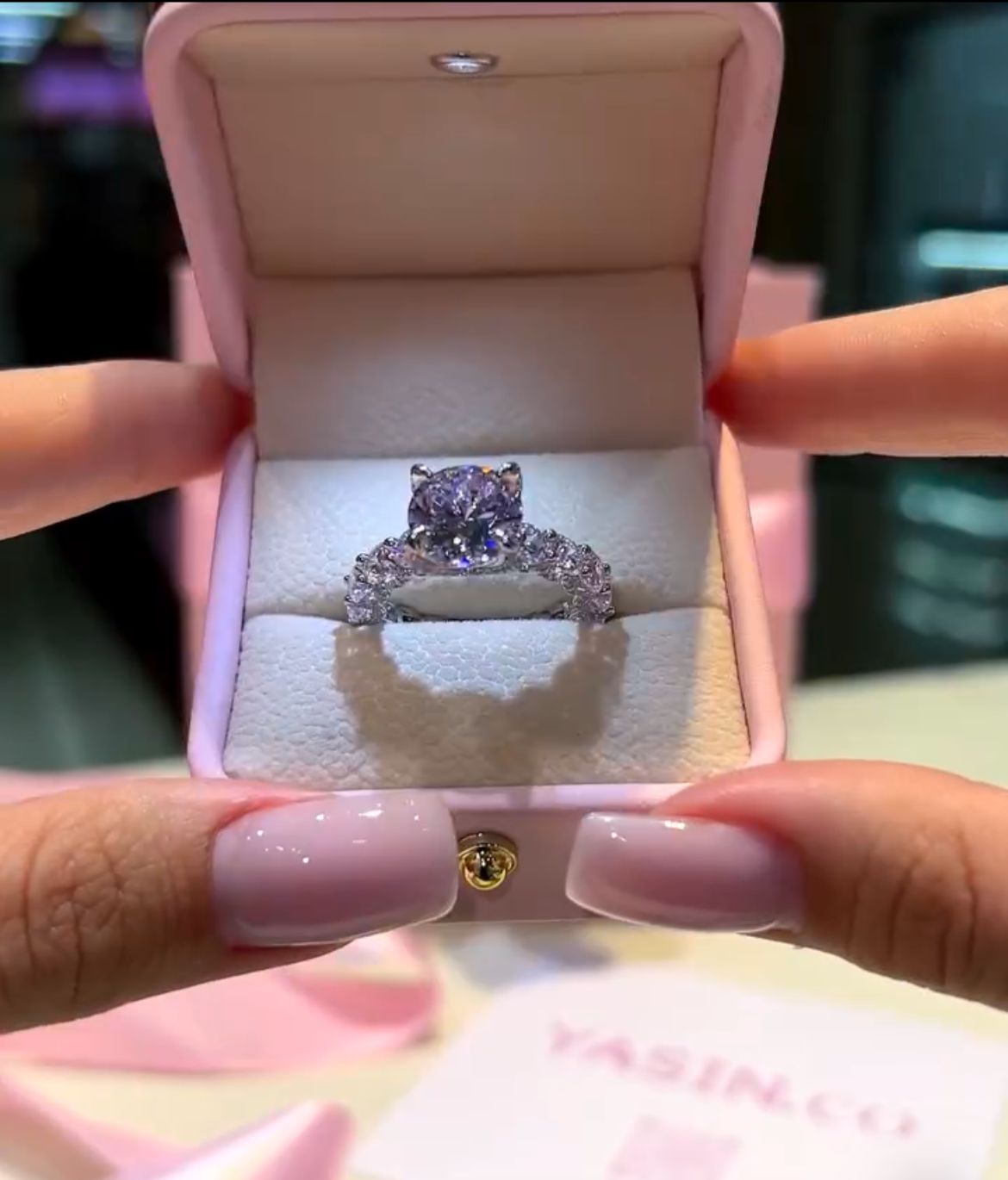 Heart Stone Ring