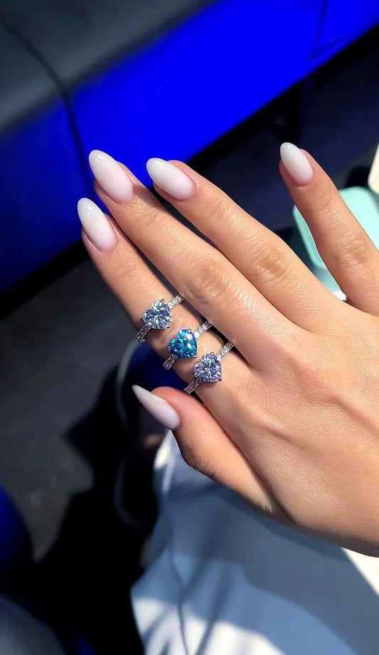 Heart Diamond Ring